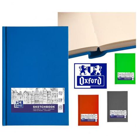Szkicownik Oxford Sketchbook A6/96/100g, Mix - 2